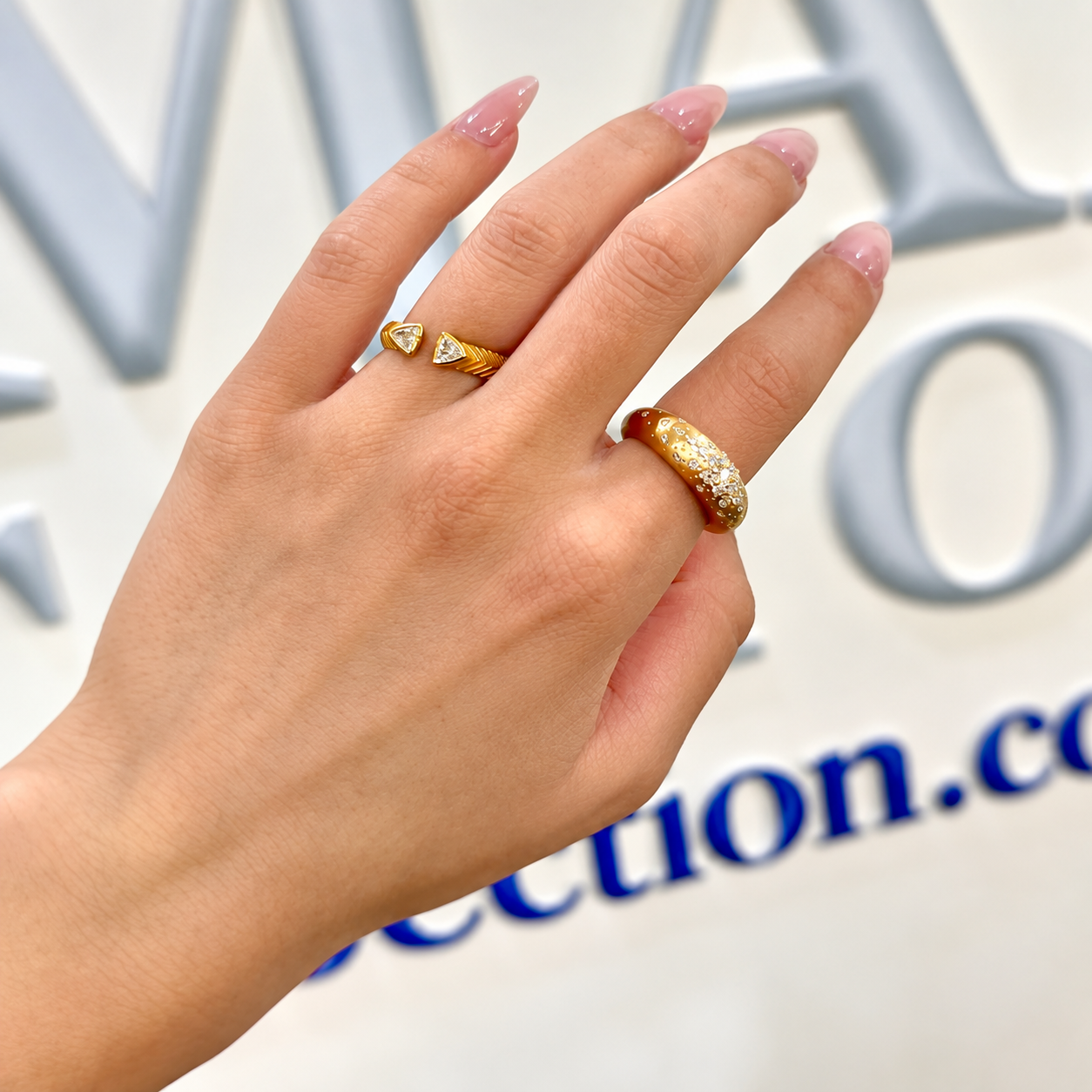 Diamond Stacking Ring by Meredith Young