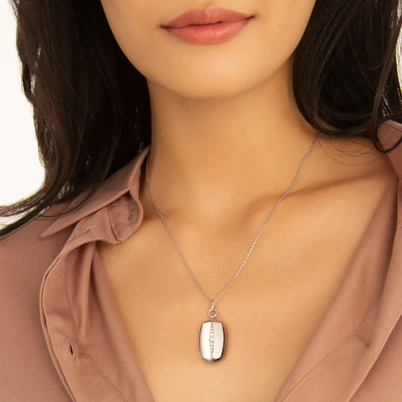 White Sapphire Kate Locket by Monica Rich Kosann
