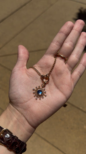 Aurora Moonstone Pendant by Mined + Found