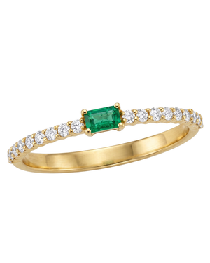 LALI Emerald & Diamond Ring