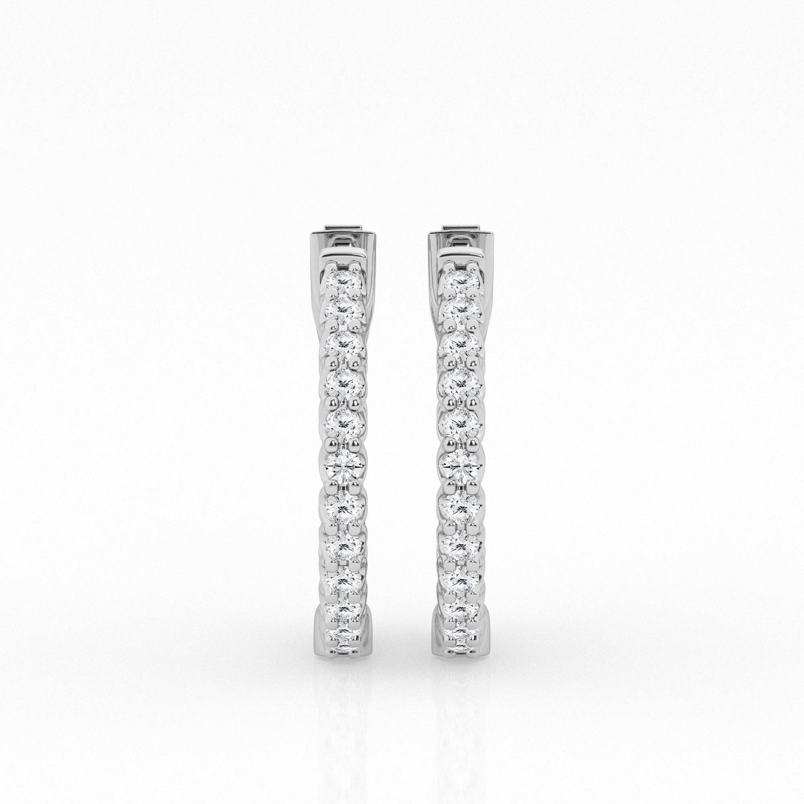 1.00 cttw Gorgeous Hoop Earrings