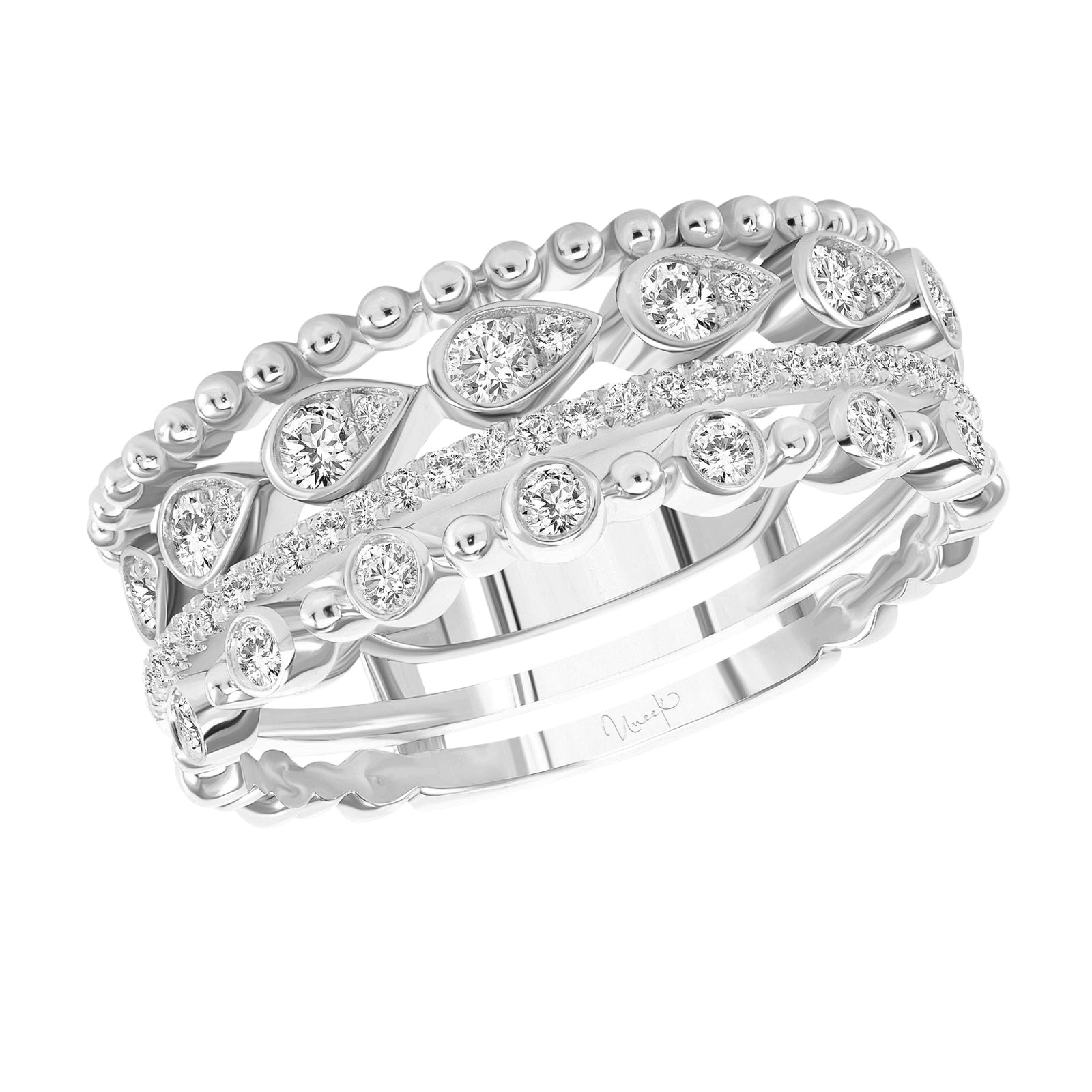 Diamond Stacked Illusion Band