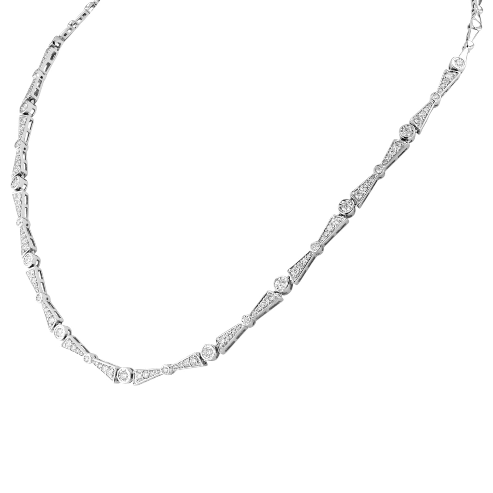 Diamond Bowtie Necklace