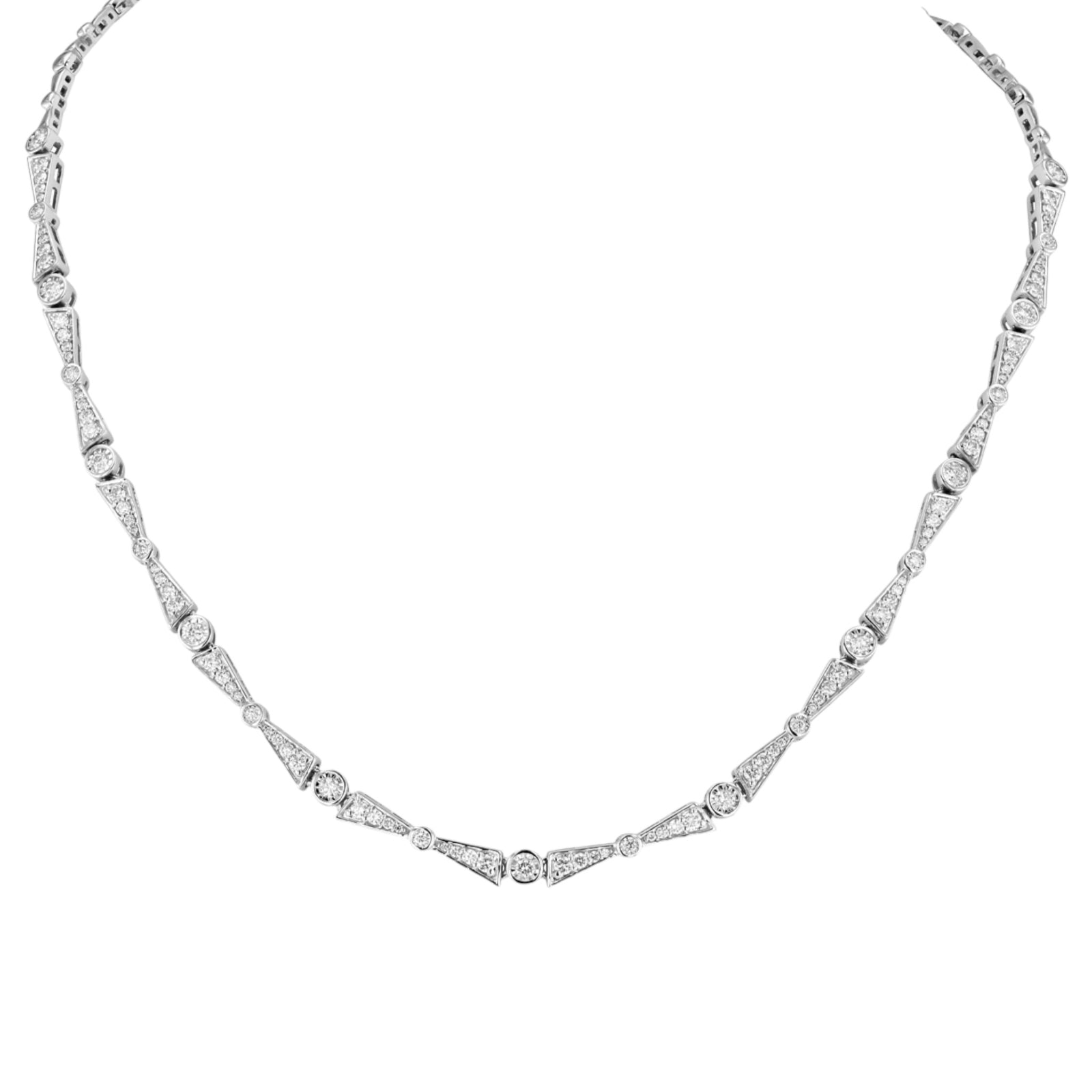 Diamond Bowtie Necklace