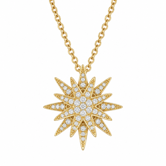 North Star Necklace by Lisa Nik