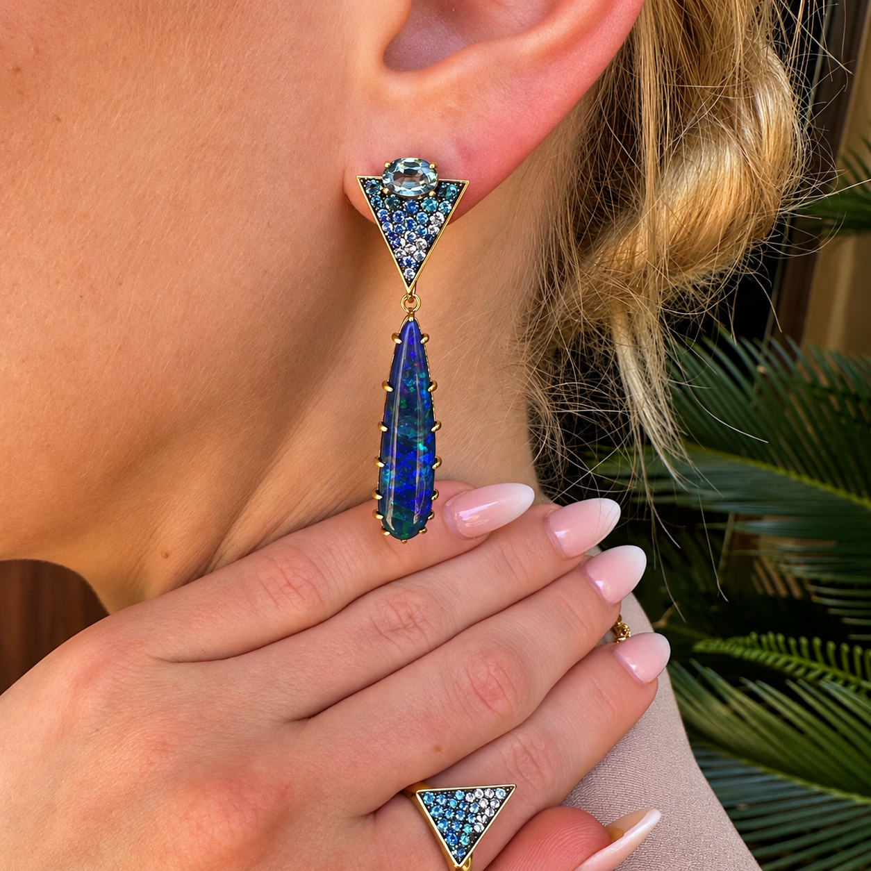 Orion’s Opal Earrings by Meredith Young