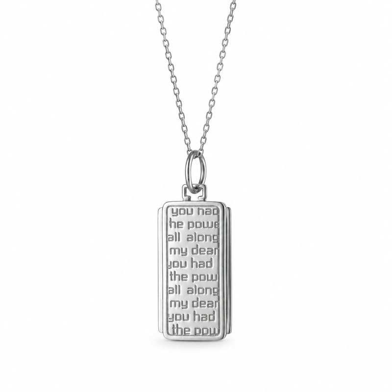 "Power" Dorothy Sterling Silver Necklace by Monica Rich Kosann