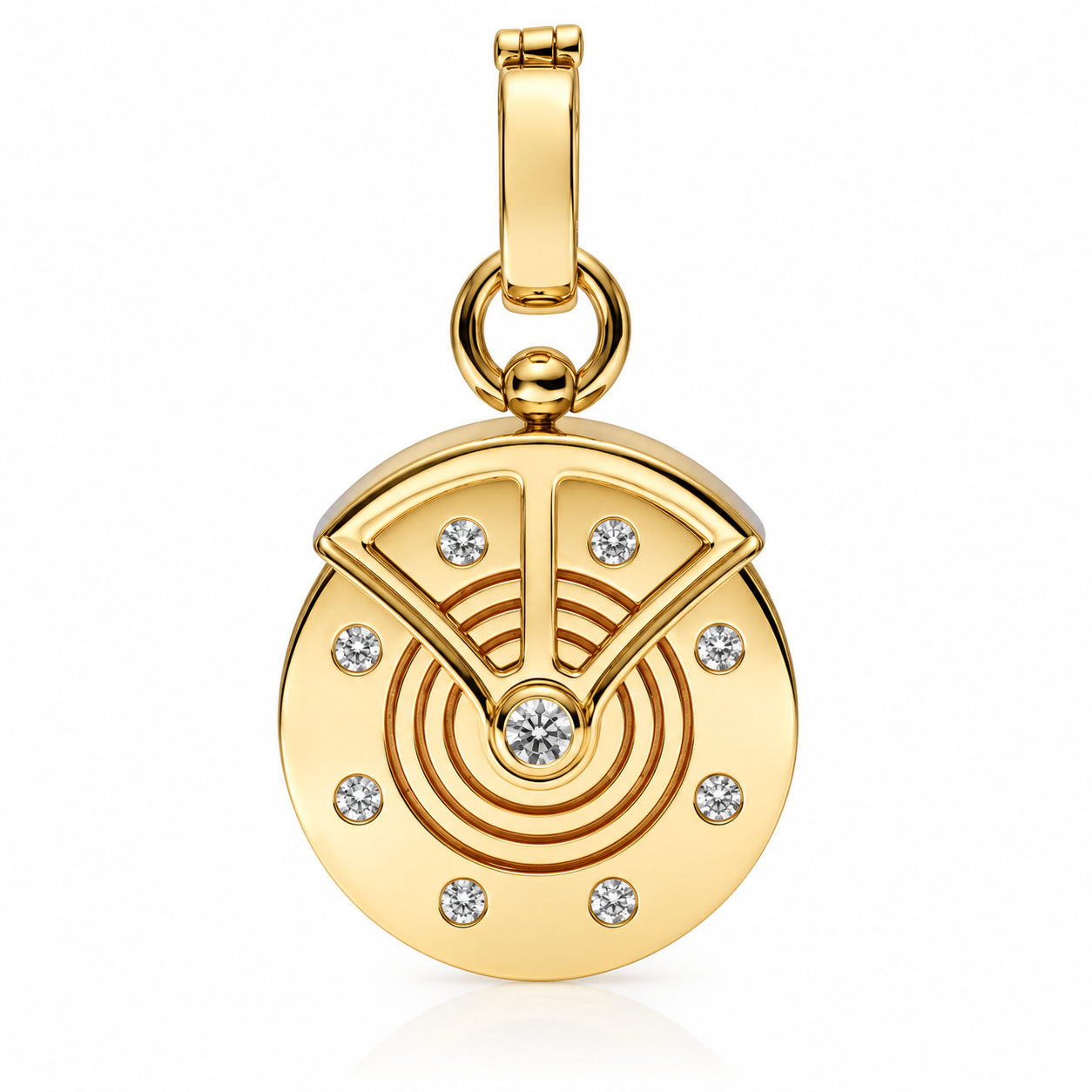 Strength Pulley Charm by Mined + Found