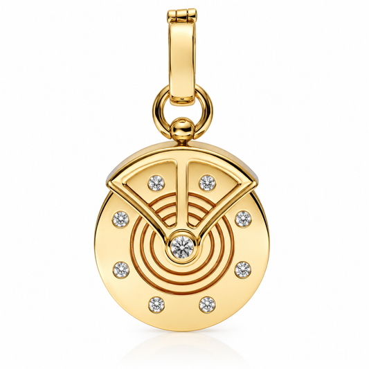 Strength Pulley Charm by Mined + Found