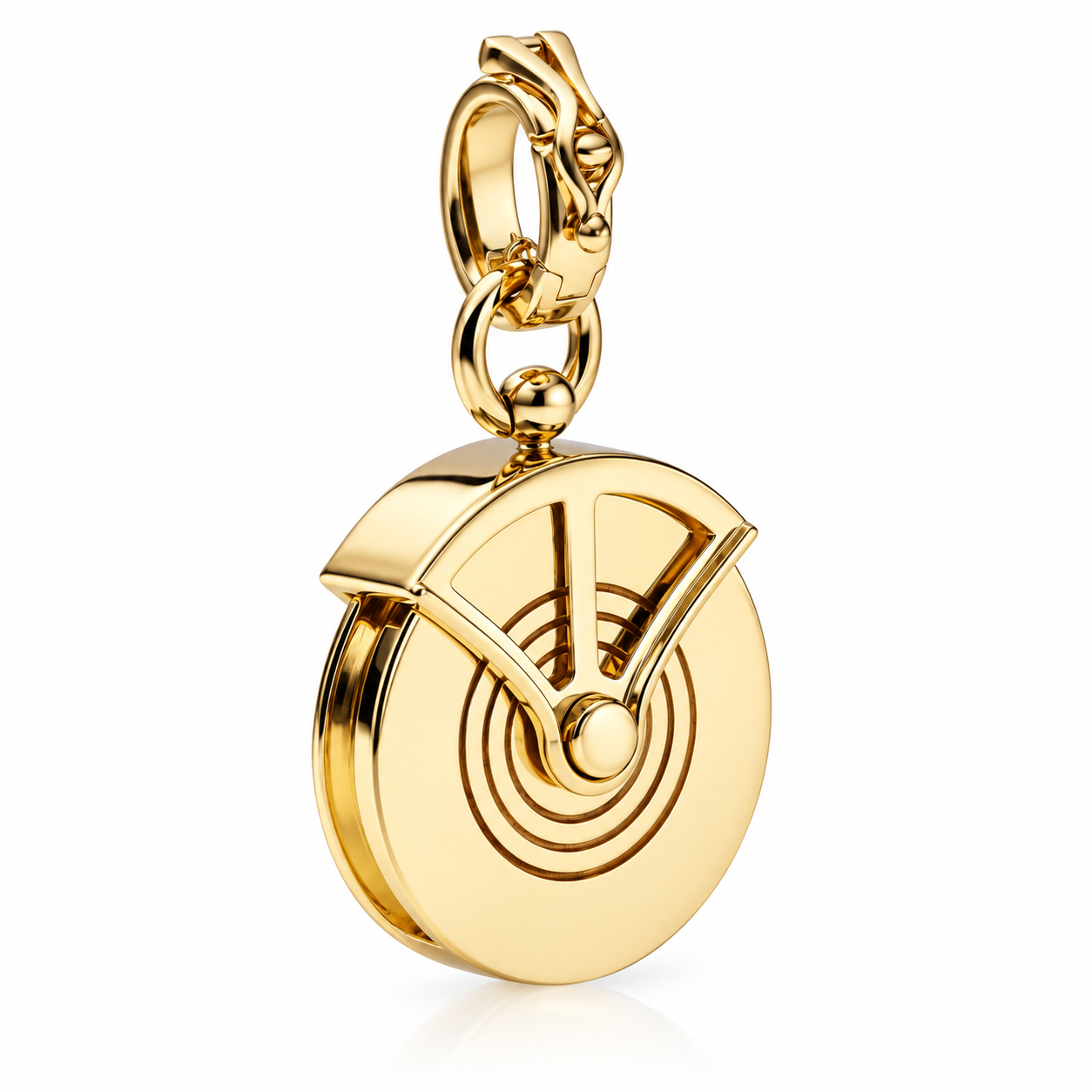Strength Pulley Charm by Mined + Found