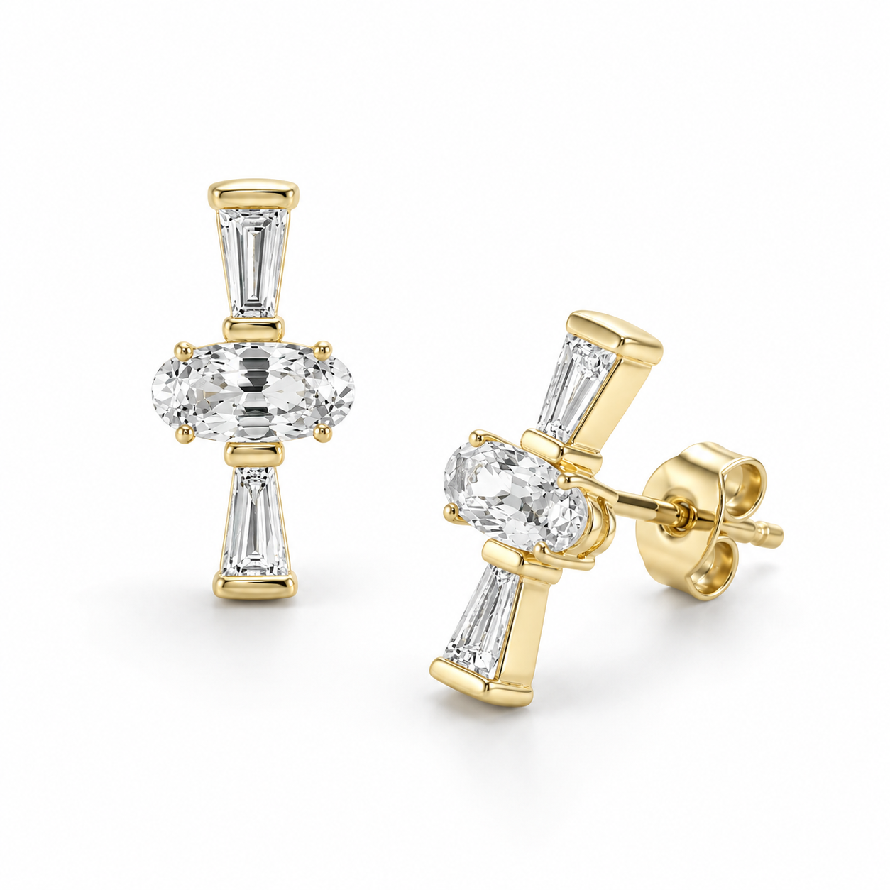 Supernova Post Earrings by Meredith Young