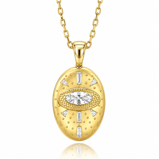 Supernova Star Eternal Double Sided Pendant Necklace by Meredith Young