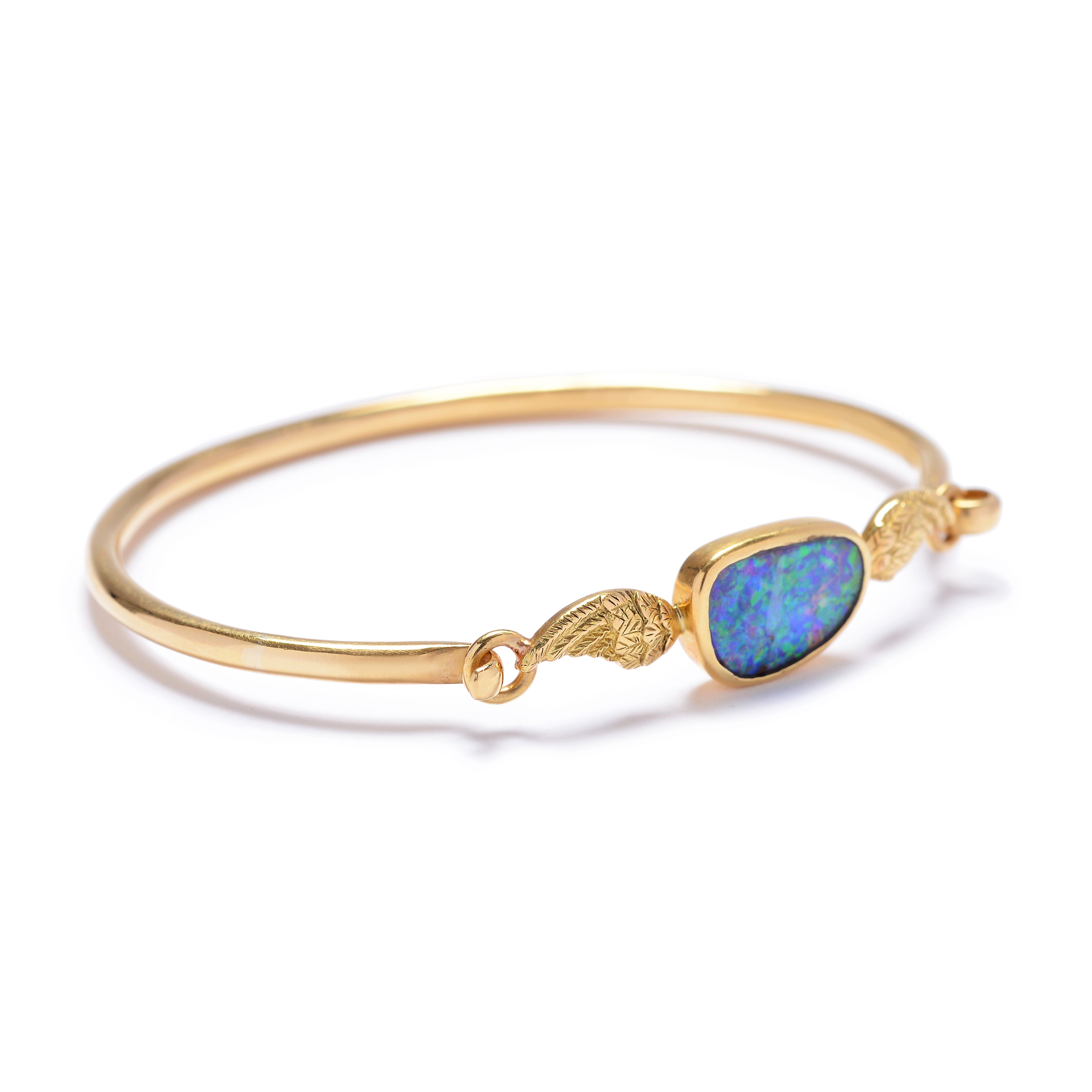 Saralafey Opal Bangle by Unhada available at Talisman Collection Fine Jewelers in El Dorado Hills, CA and online