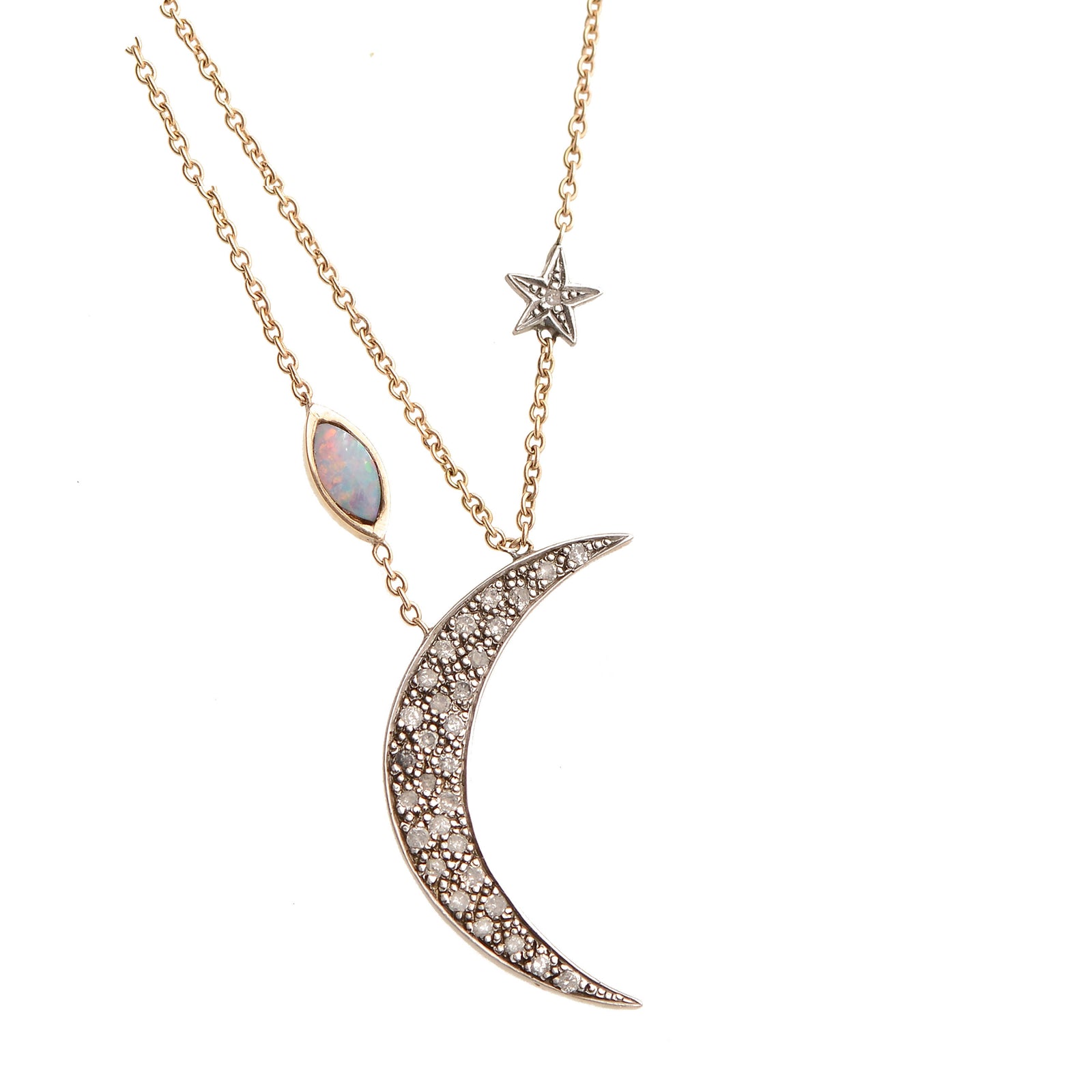 Mystic Moon Necklace by Unhada