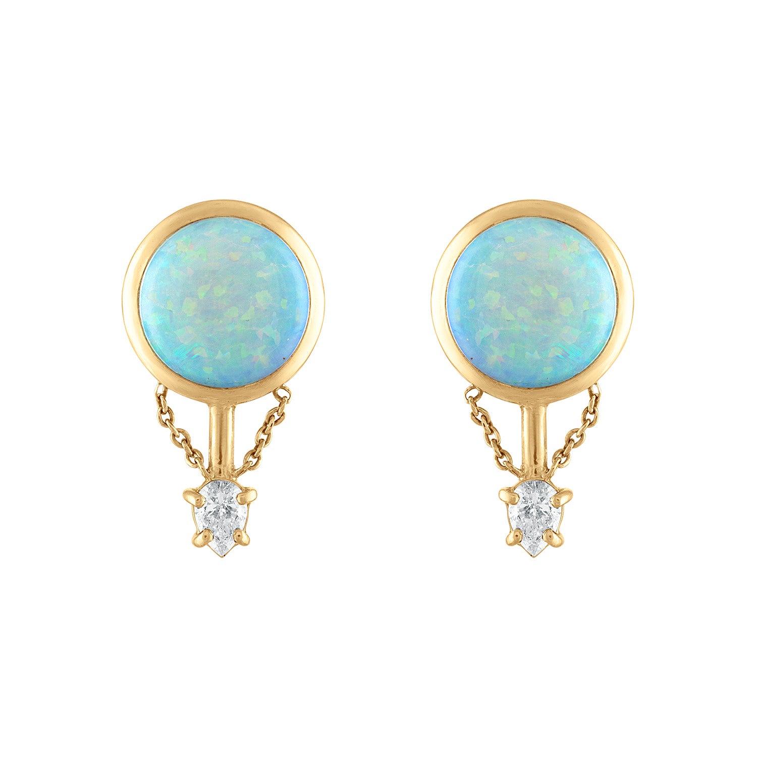 Opal Slipper Earrings by Unhada available at Talisman Collection Fine Jewelers in El Dorado Hills, CA and online