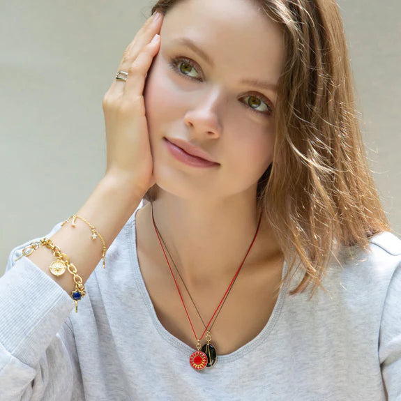 Black Enamel  Oval Locket by Monica Rich Kosann