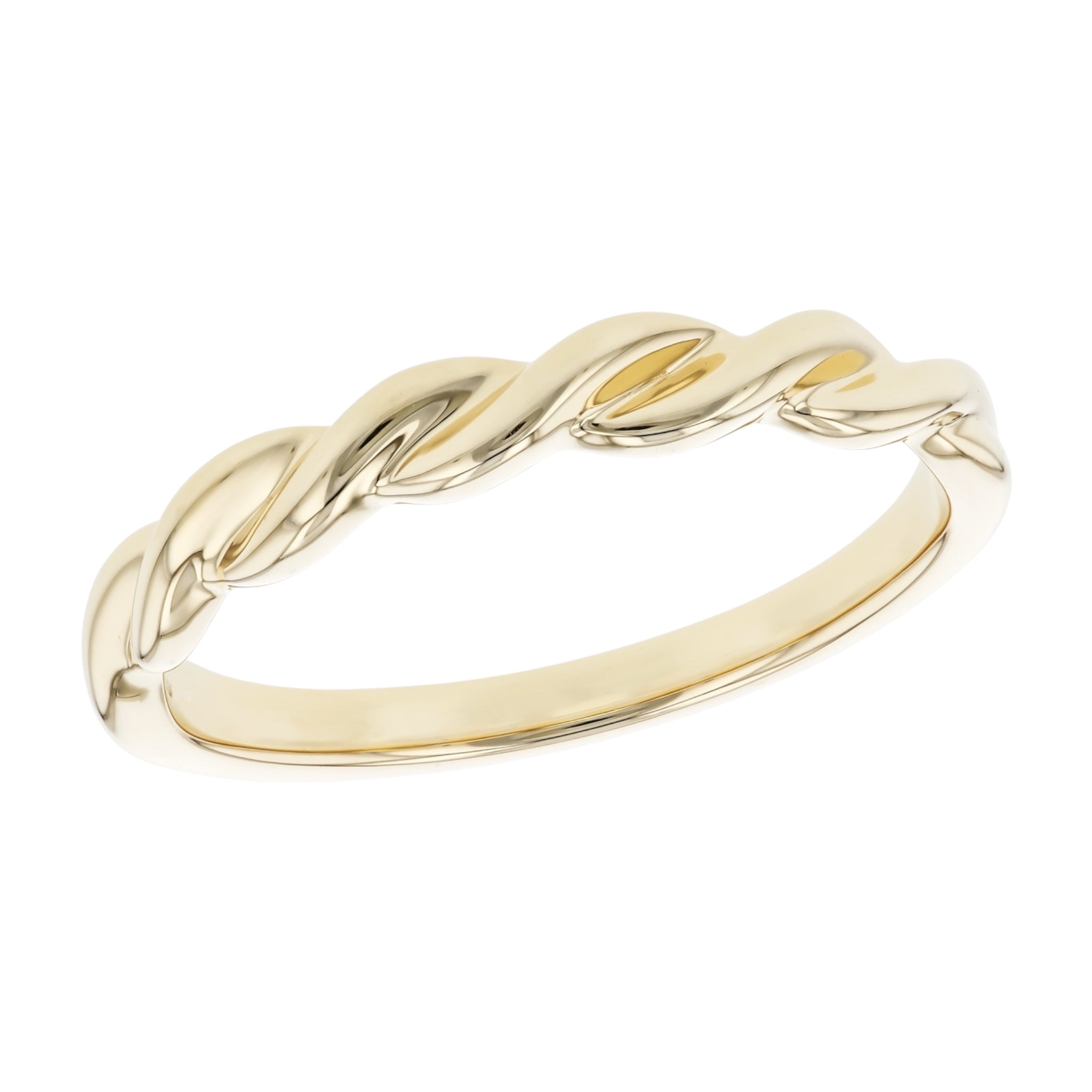 Twisted Gold Band
