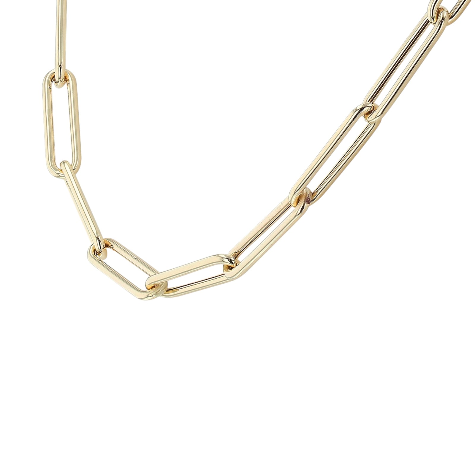 Gold Paperclip Chain