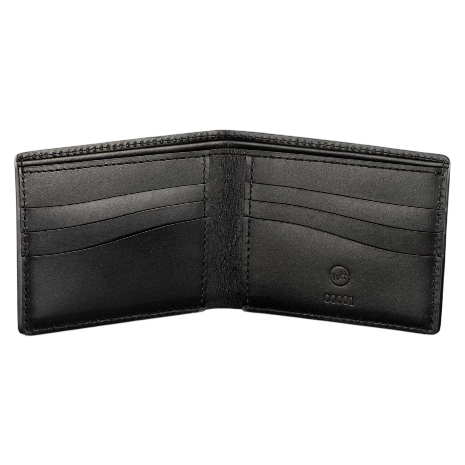 Black Lizard Leather Bifold Wallet by William Henry available at Talisman Collection Fine Jewelers in El Dorado Hills, CA and online