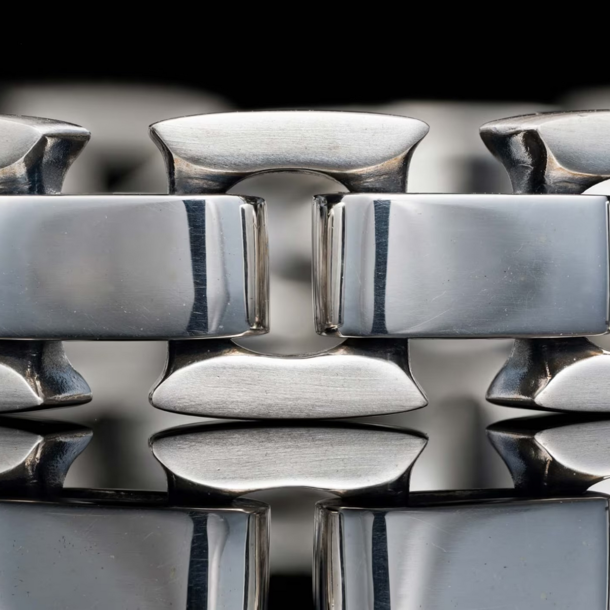 Sterling 'Argent' Open Square Link Bracelet by William Henry available at Talisman Collection Fine Jewelers in El Dorado Hills, CA and online