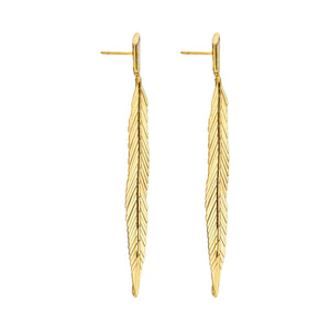 Medium Feather Earrings by Cadar available at Talisman Collection Fine Jewelers in El Dorado Hills, CA and online