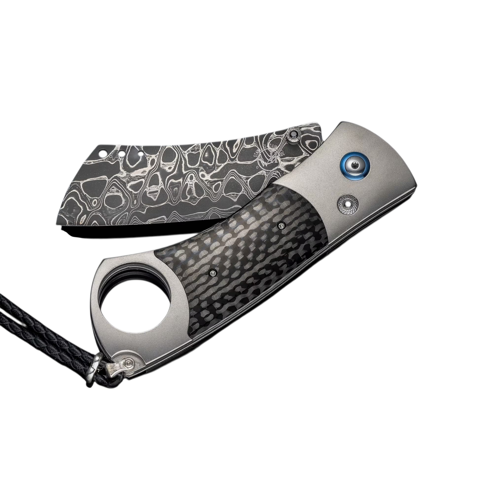 Titanium/Carbon Fiber 'Techno' Cigar Cutter by William Henry available at Talisman Collection Fine Jewelers in El Dorado Hills, CA and online