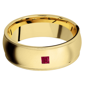 18K Yellow Gold + Anglesatin Finish