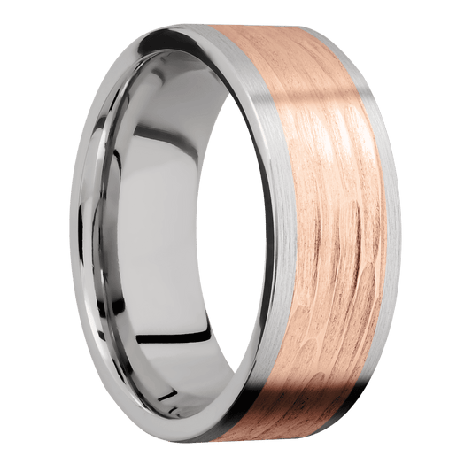 14K White Gold + Satin Finish