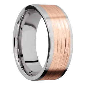 14K White Gold + Satin Finish