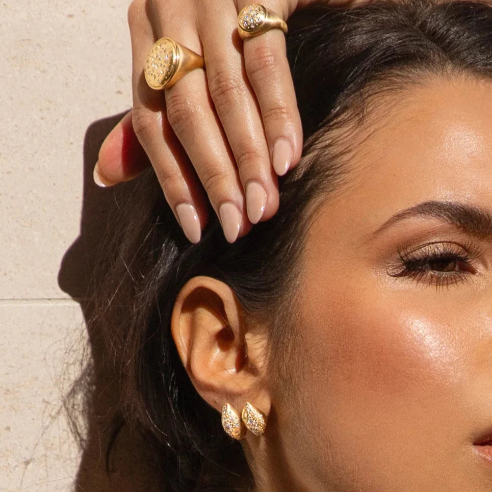 Diamond Huggie by Meredith Young available at Talisman Collection Fine Jewelers in El Dorado Hills, CA and online