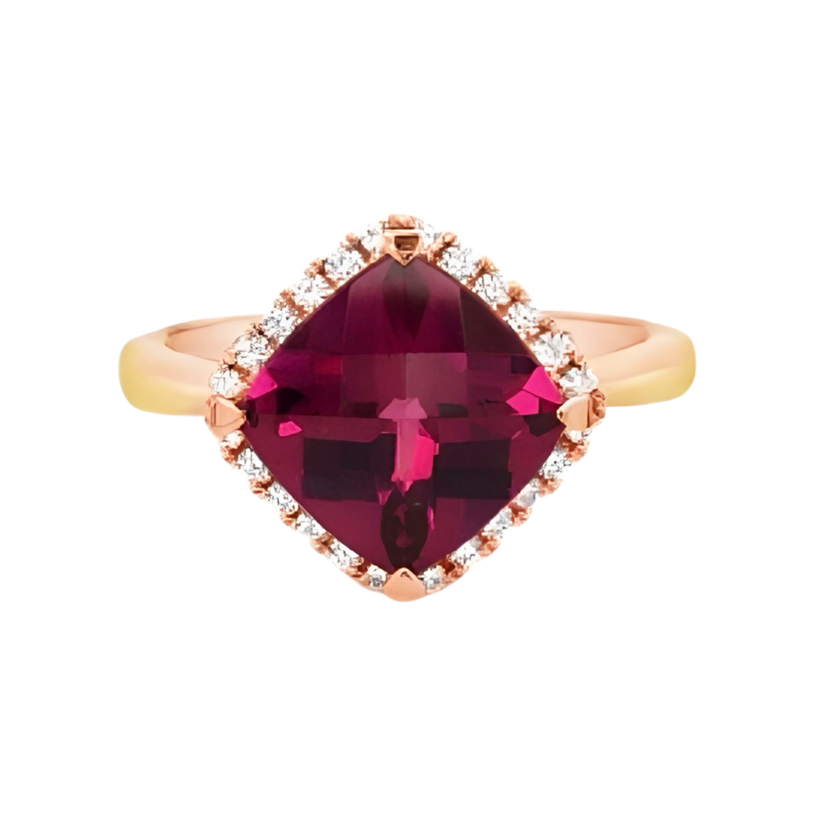 Rubellite Tourmaline  Ring by Lisa Nik