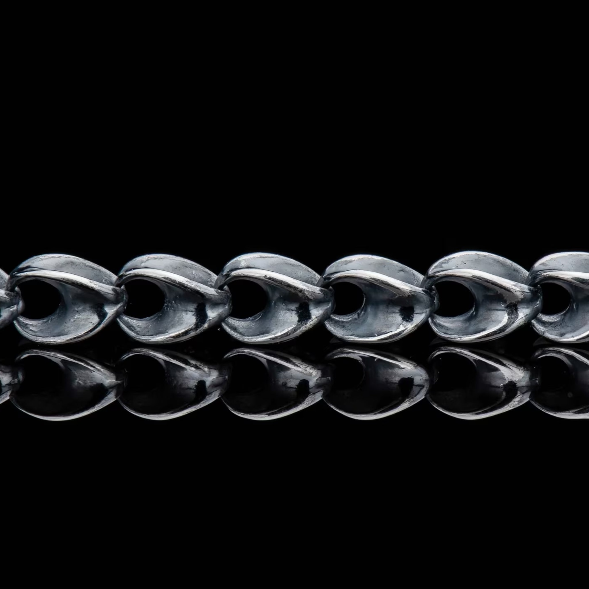 Sterling Silver Oxidized 'Caesar' Link 22" Chn by William Henry available at Talisman Collection Fine Jewelers in El Dorado Hills, CA and online