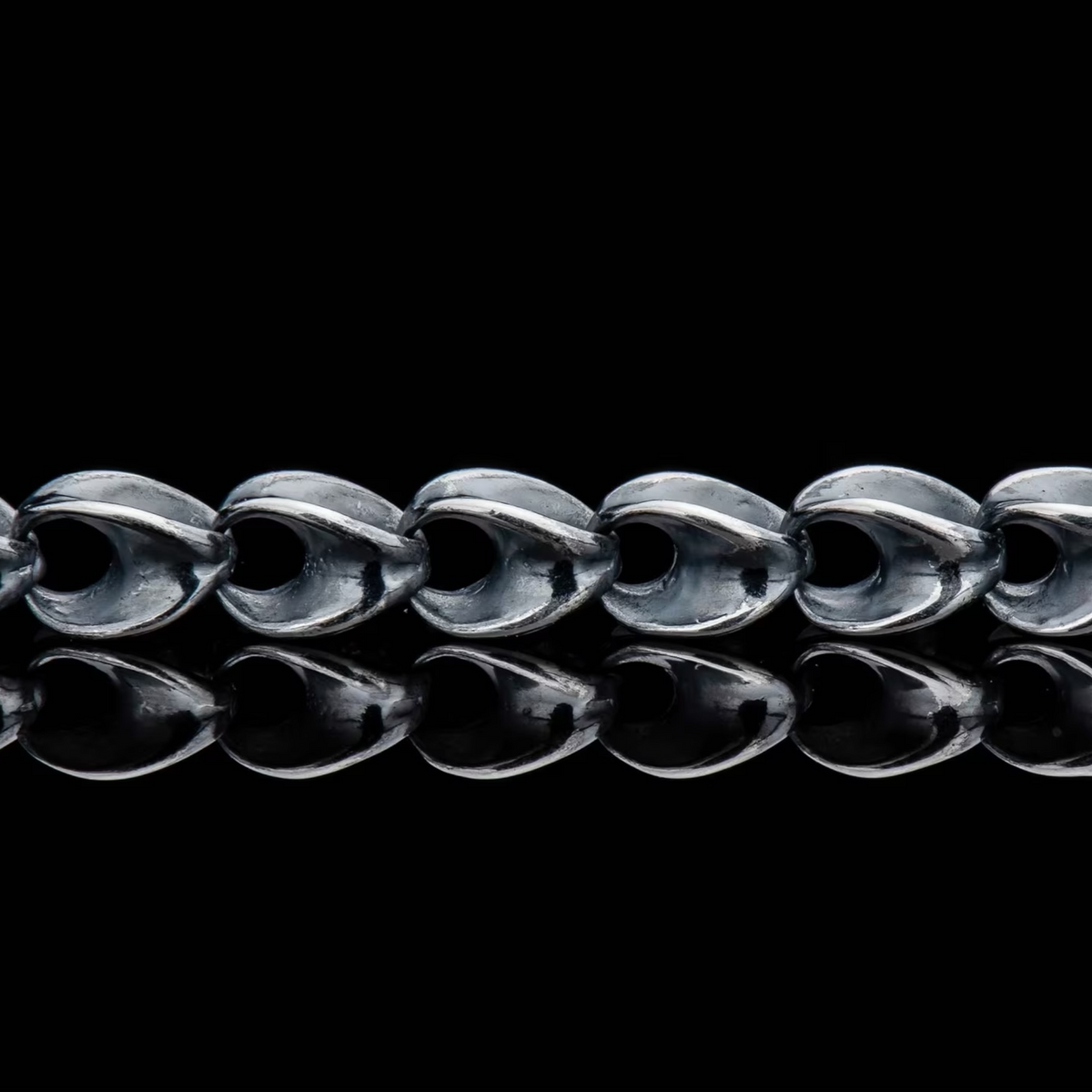 Sterling Silver Oxidized 'Caesar' Link 22" Chn by William Henry available at Talisman Collection Fine Jewelers in El Dorado Hills, CA and online