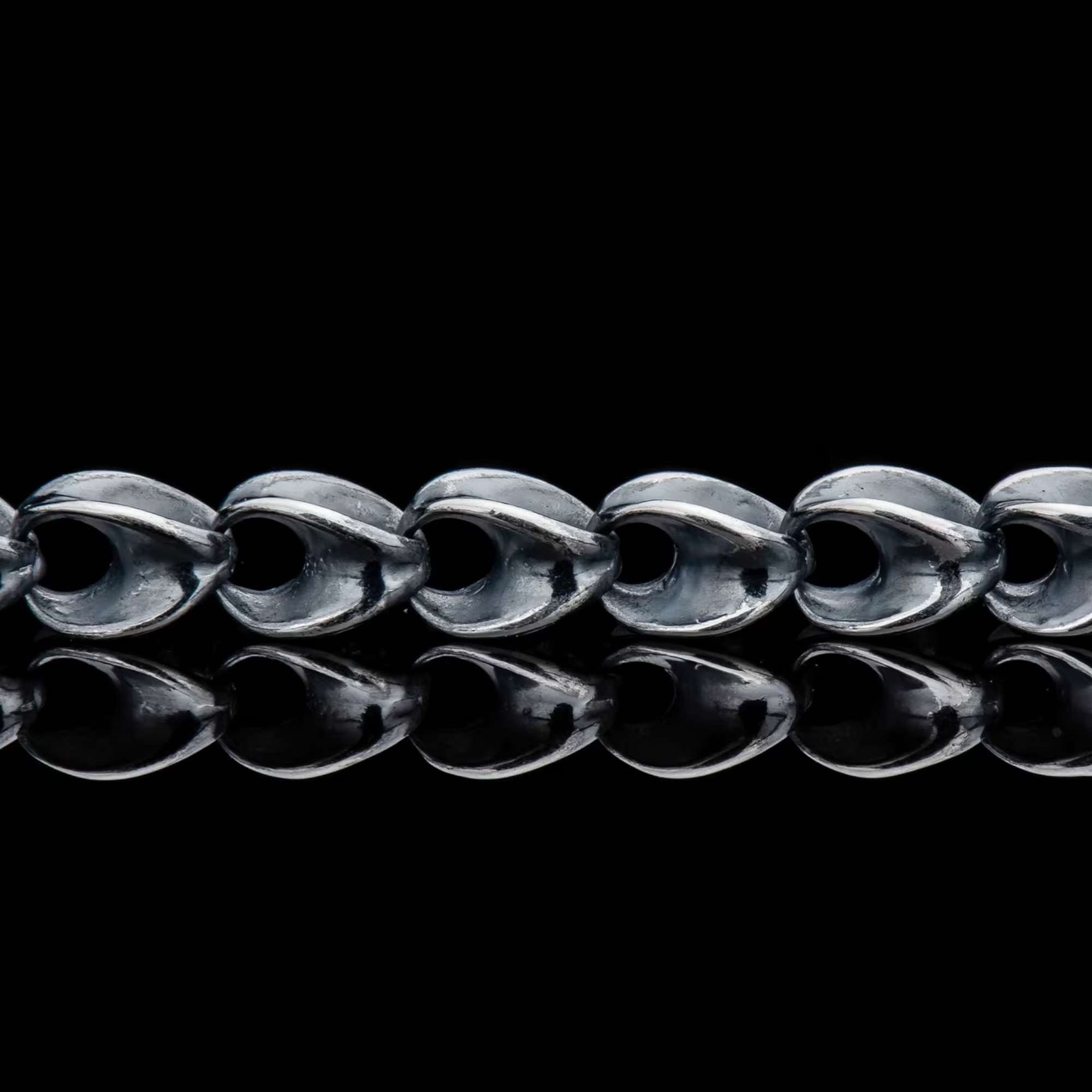 Sterling Silver Oxidized 'Caesar' Link 22" Chn by William Henry available at Talisman Collection Fine Jewelers in El Dorado Hills, CA and online