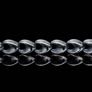 Sterling Silver Oxidized 'Caesar' Link 22" Chn by William Henry available at Talisman Collection Fine Jewelers in El Dorado Hills, CA and online