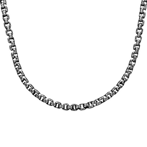 Sterling Silver 'Marcus' Round Box 22" Chain by William Henry available at Talisman Collection Fine Jewelers in El Dorado Hills, CA and online