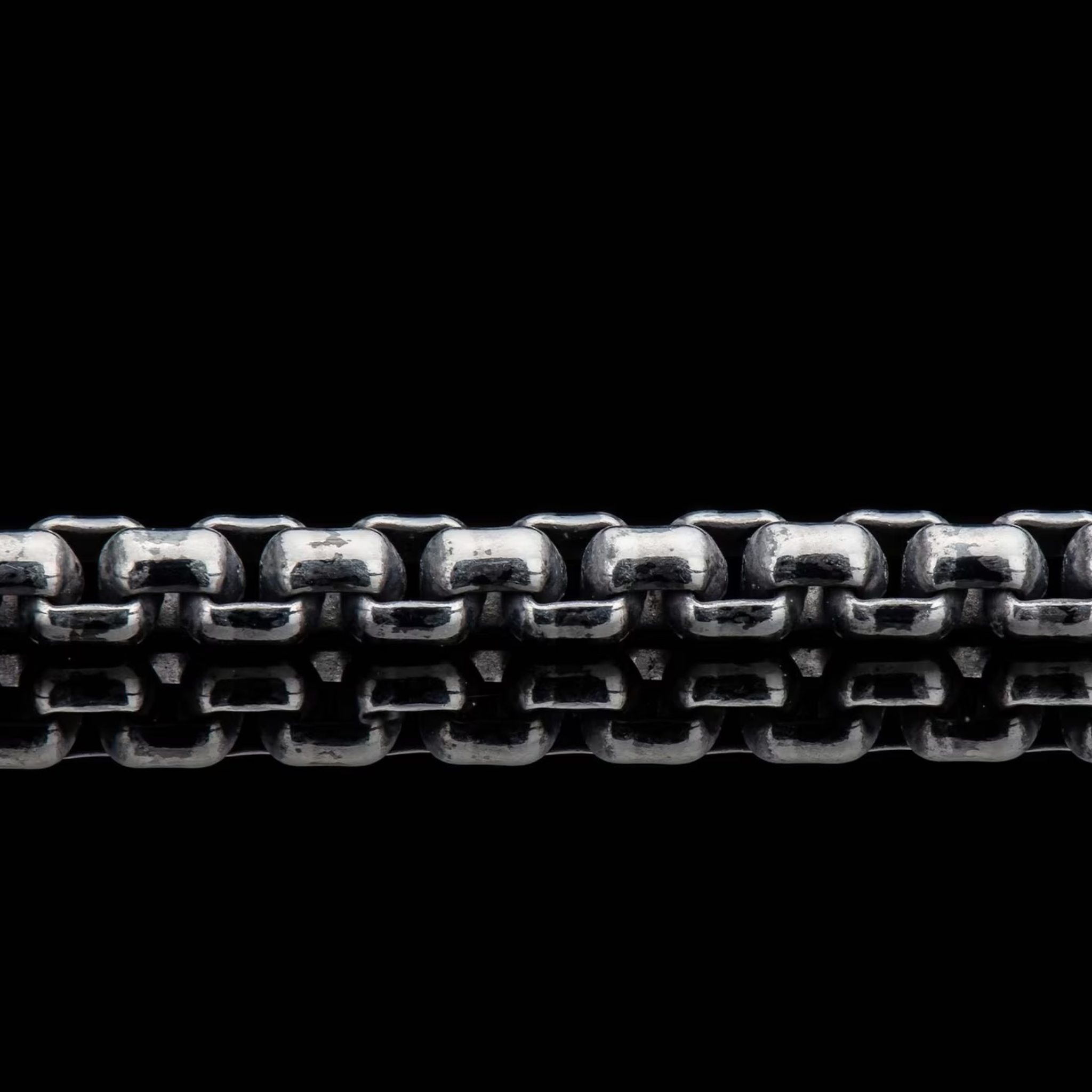 Sterling Silver 'Marcus' Round Box 22" Chain by William Henry available at Talisman Collection Fine Jewelers in El Dorado Hills, CA and online