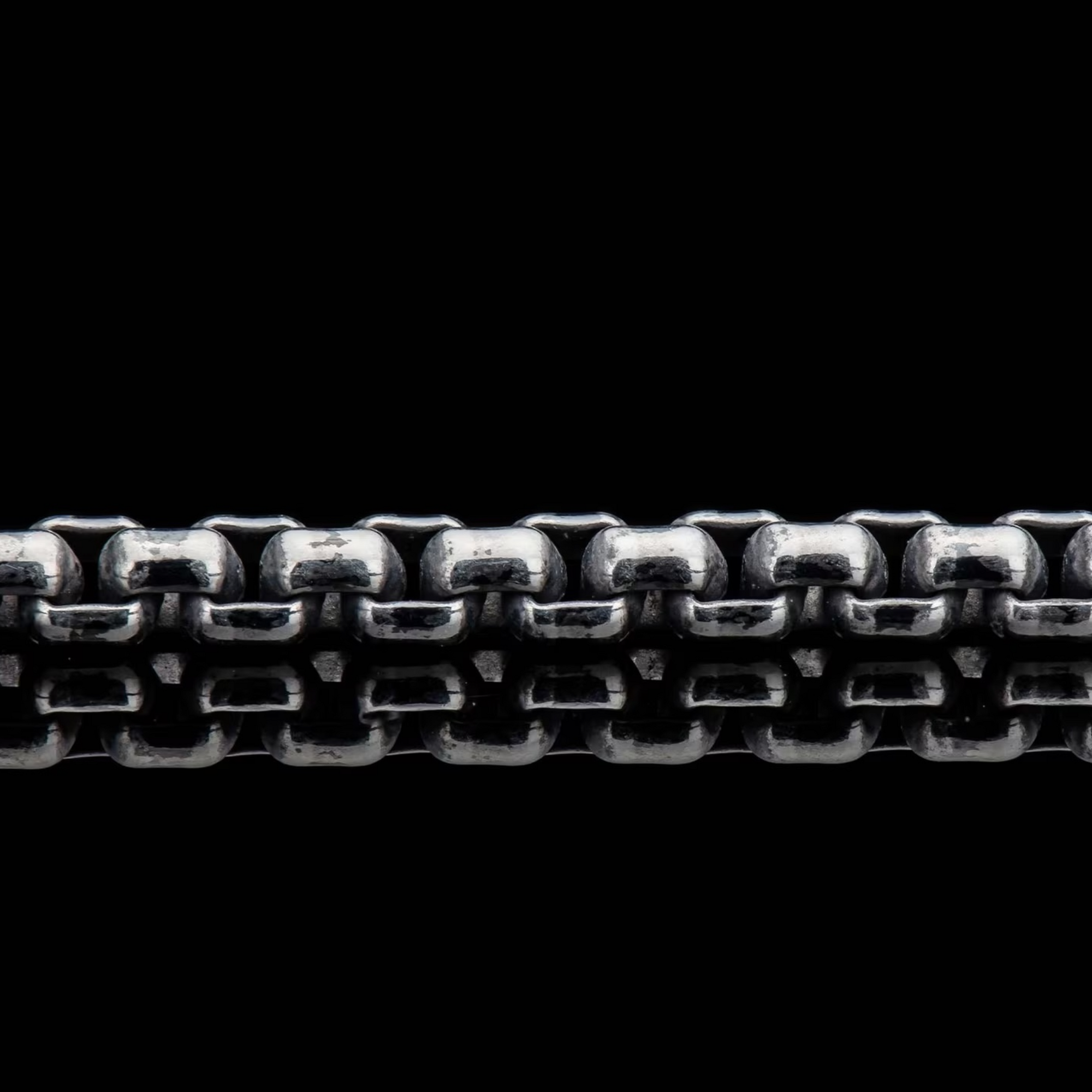 Sterling Silver 'Marcus' Round Box 22" Chain by William Henry available at Talisman Collection Fine Jewelers in El Dorado Hills, CA and online