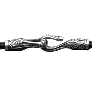 Sterling Silver/Black Leather Orbit Necklace 22" by William Henry available at Talisman Collection Fine Jewelers in El Dorado Hills, CA and online