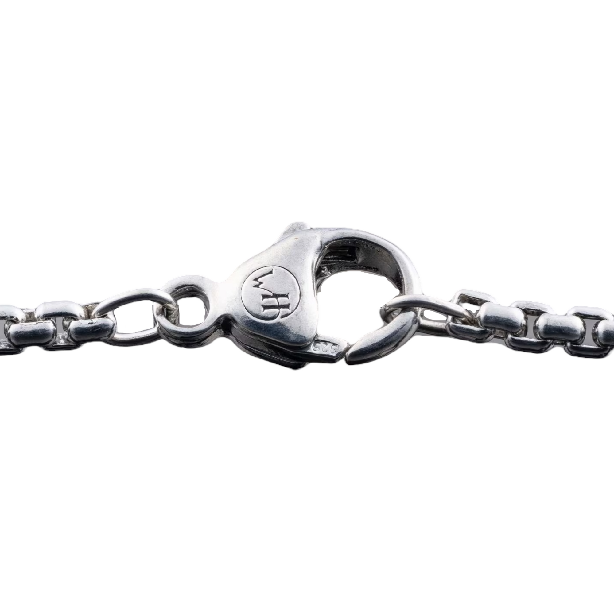 Sterling Silver Blue Sapphire/Pearl Stardust Venetian Box Chain 22" by William Henry available at Talisman Collection Fine Jewelers in El Dorado Hills, CA and online