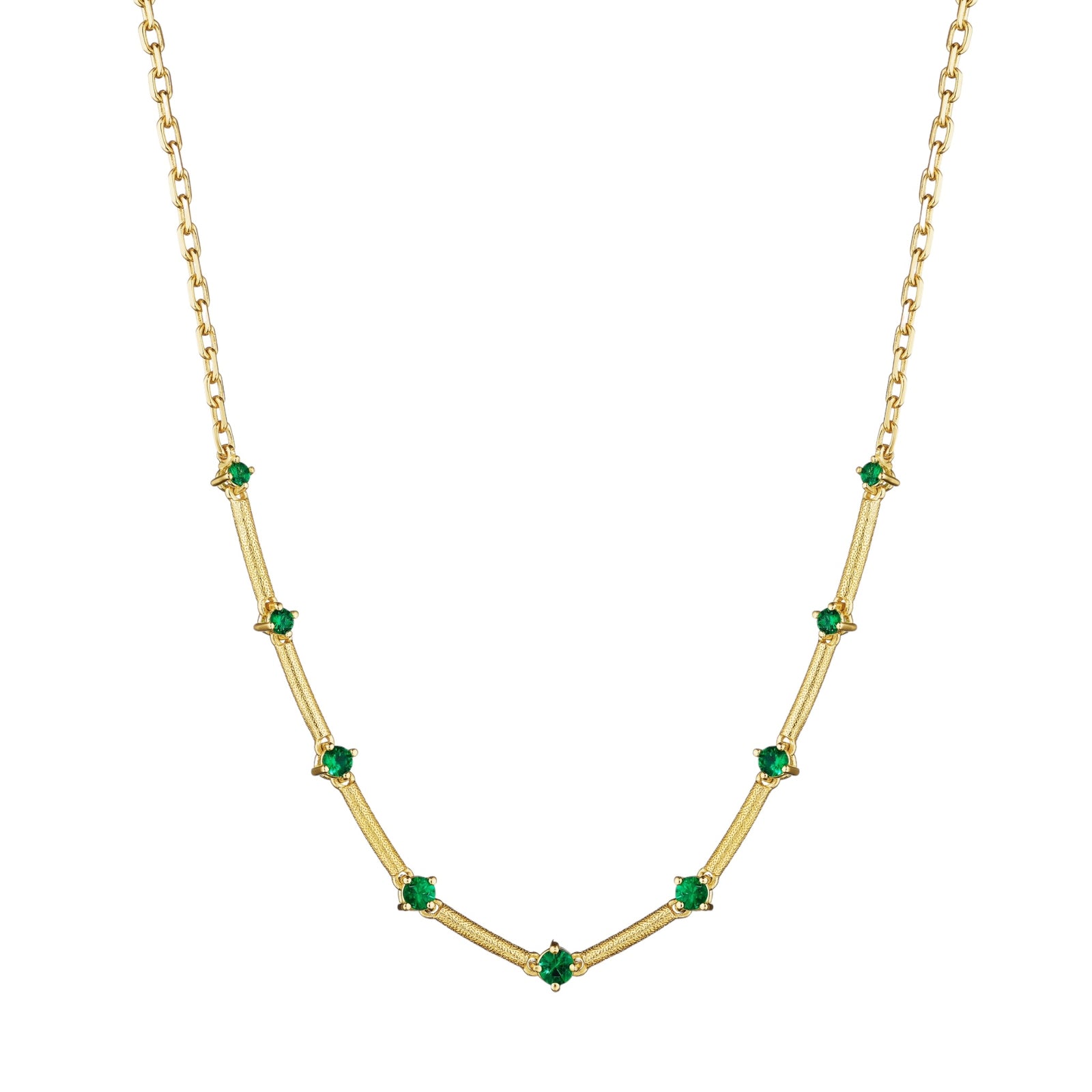 Emerald Amulet Choker by Penny Preville