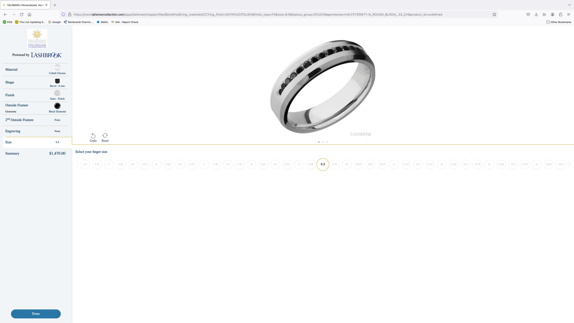Ring for Cody