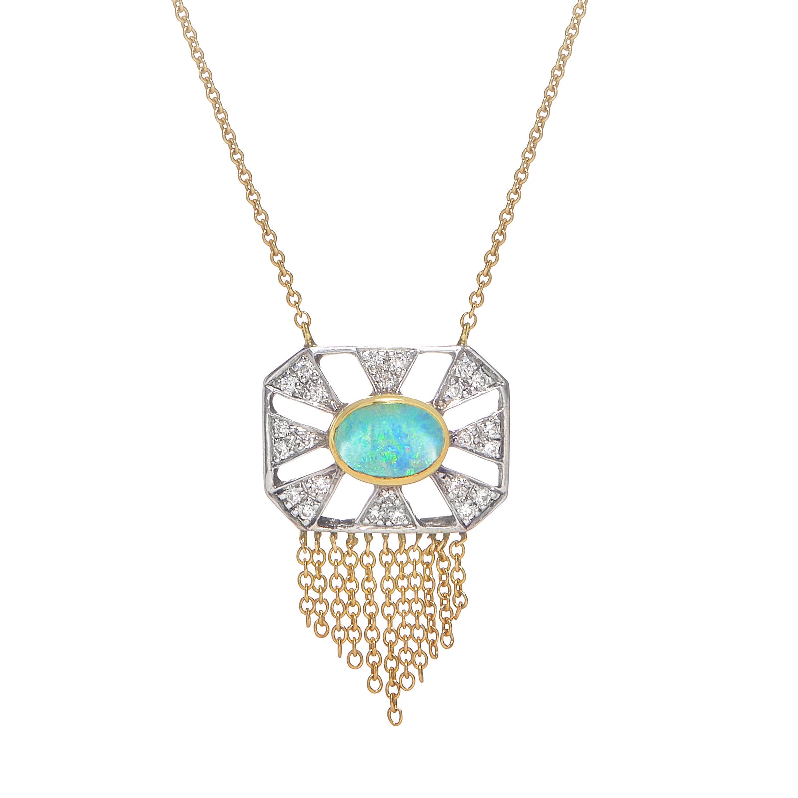 Fate in Chains Necklace by Unhada available at Talisman Collection Fine Jewelers in El Dorado Hills, CA and online