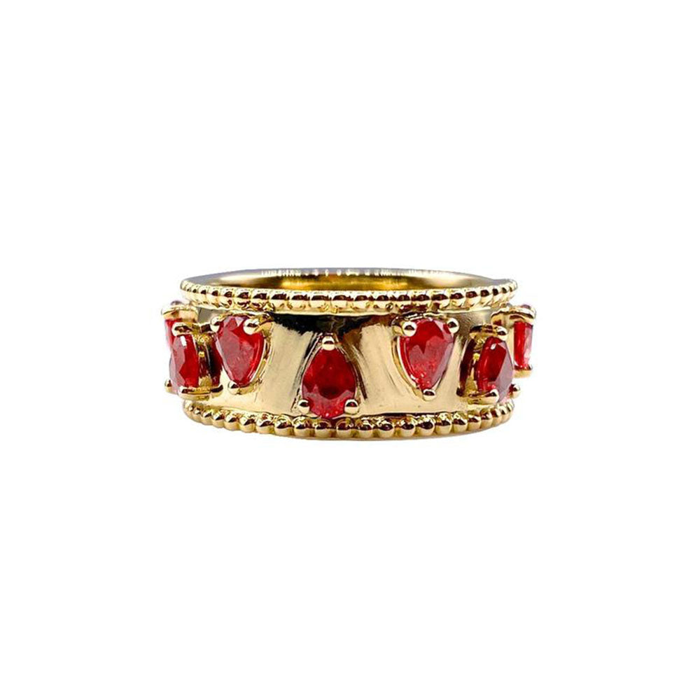 Ruby Goccia Ring by Gemma Couture