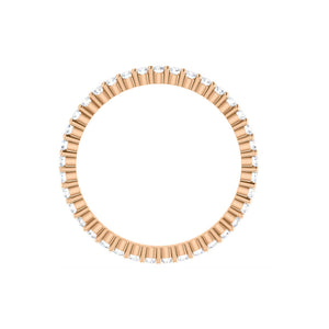 Diamond Eternity Band in White, Yellow or Rose Gold - Talisman Collection Fine Jewelers