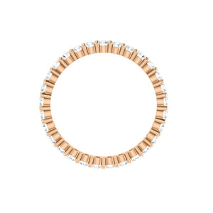 Diamond Eternity Band in White, Yellow or Rose Gold - Talisman Collection Fine Jewelers