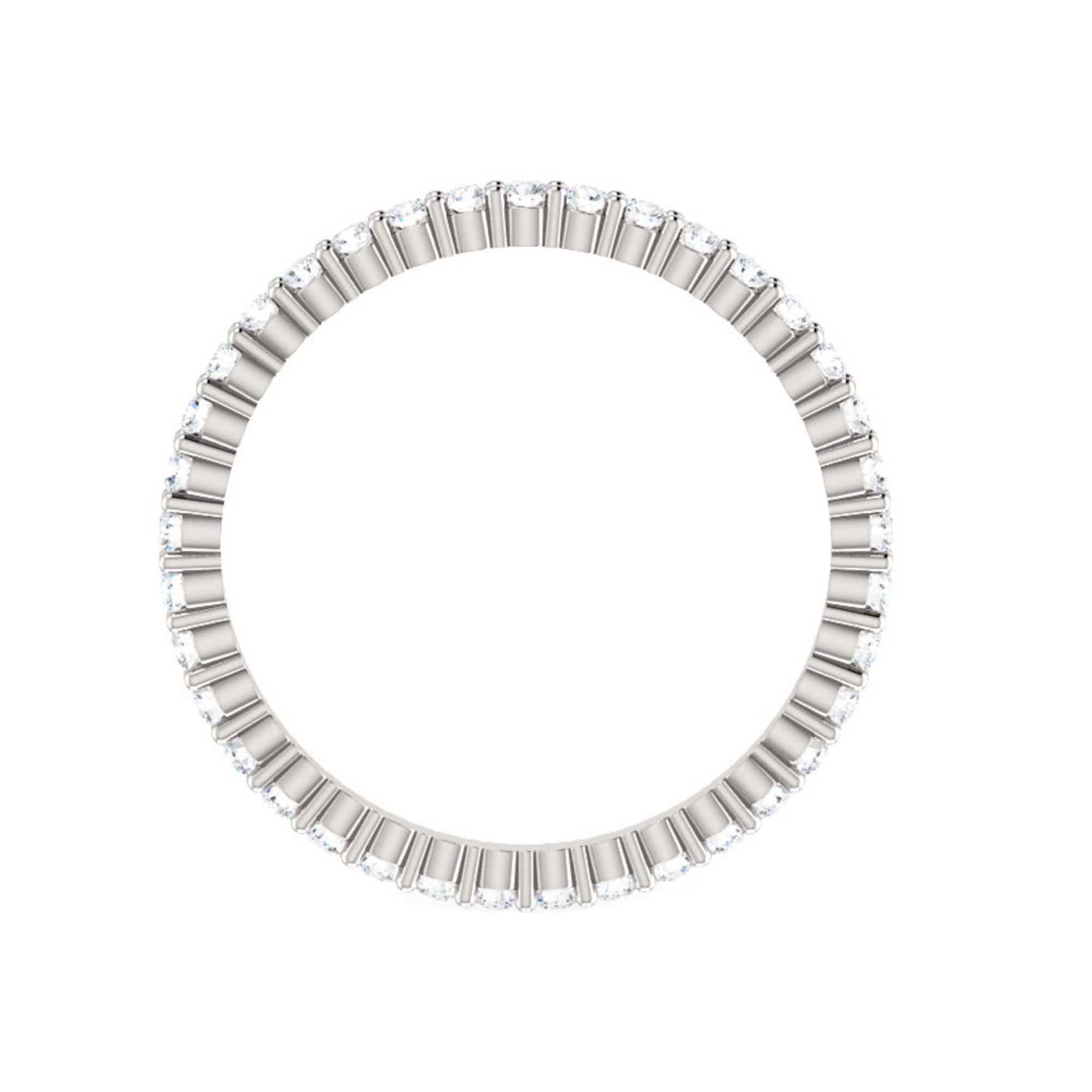 Diamond Eternity Band in White, Yellow or Rose Gold - Talisman Collection Fine Jewelers