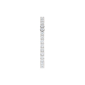 Diamond Eternity Band in White, Yellow or Rose Gold - Talisman Collection Fine Jewelers