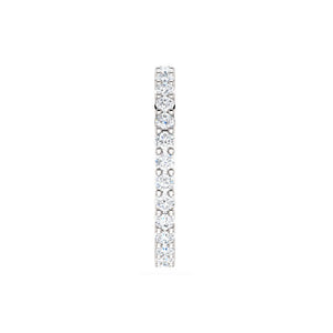 Diamond Eternity Band in White, Yellow or Rose Gold - Talisman Collection Fine Jewelers