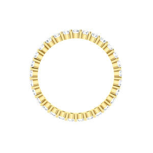 Diamond Eternity Band in White, Yellow or Rose Gold - Talisman Collection Fine Jewelers